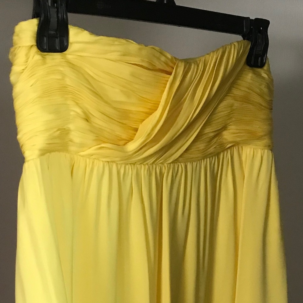 strapless Alice + Olivia dress